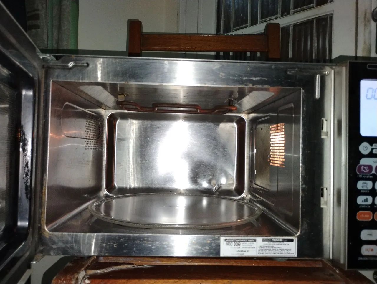 Microondas Brastemp Inox Ative 31 Litros 110V - Foto 4
