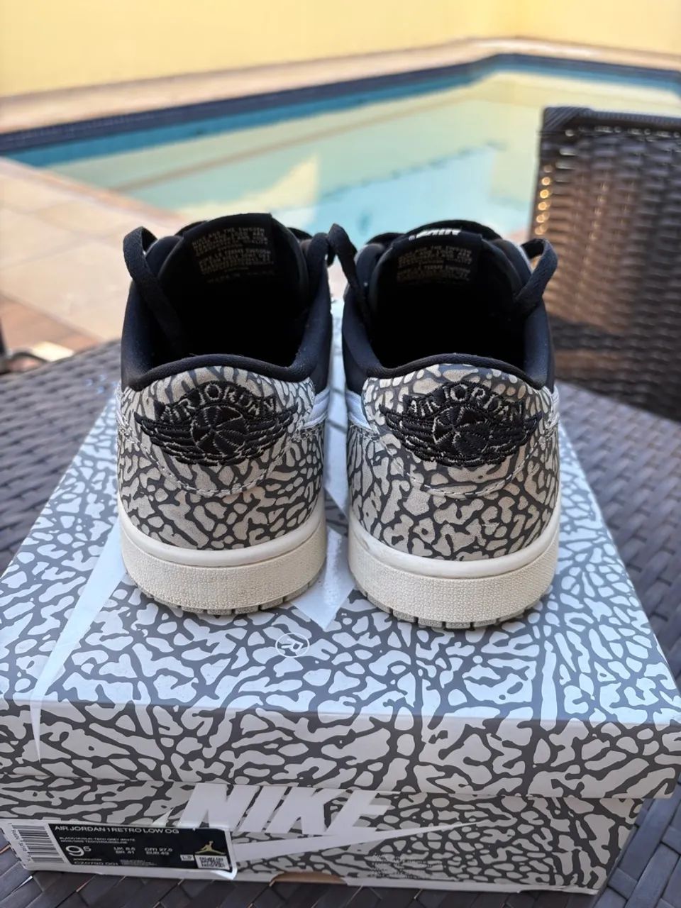 Tênis Air jordan 1 elephant print - Foto 4