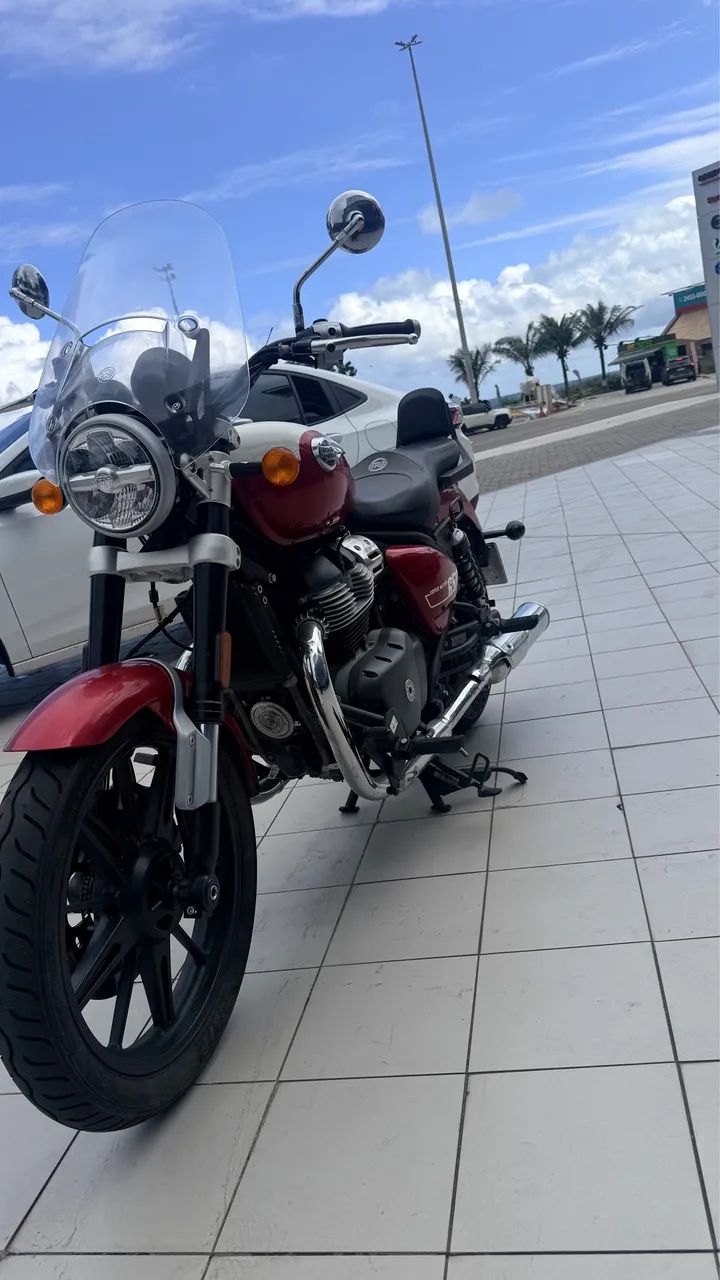 SUPER METEOR 650 CELESTIAL RED - WERLINSON  - Foto 4