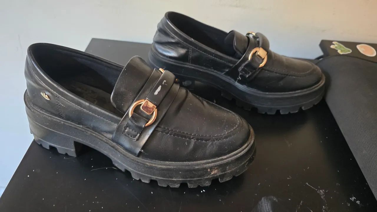 Sapato Oxford com plataforma - Foto 4