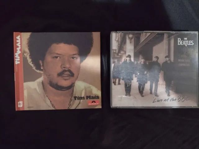 CD do Tim Maia e Os Beatles