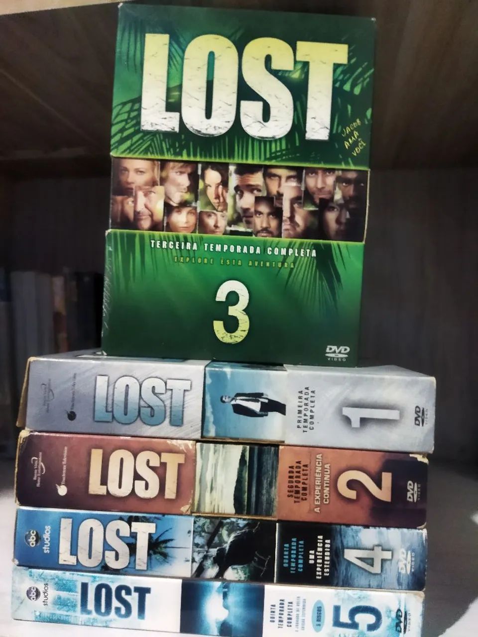 Box Lost 1 a 5 Temporada Edição de Colecionador digipack - CDs