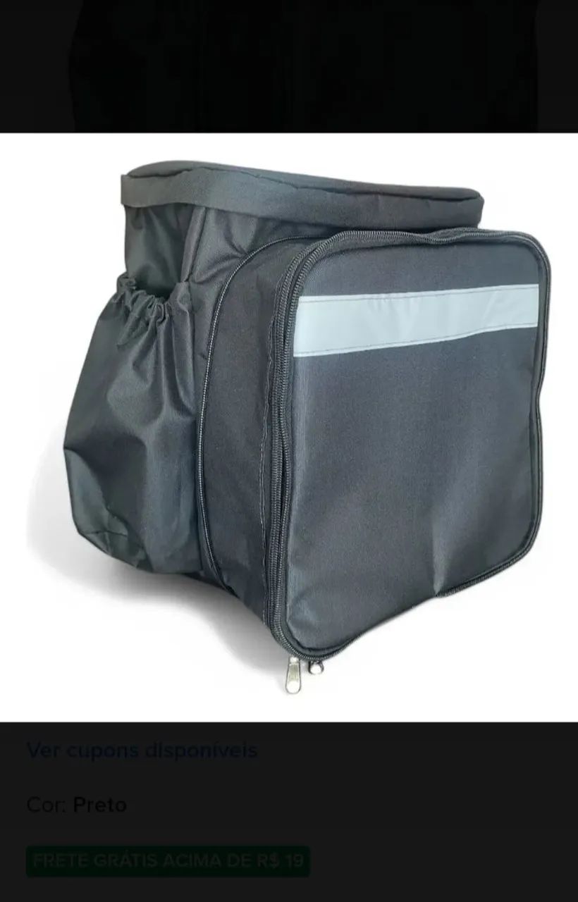 Vendo bag expansiva 80 litros nova nunca usada