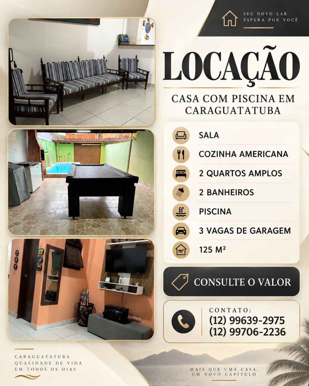 Locação de casa 
