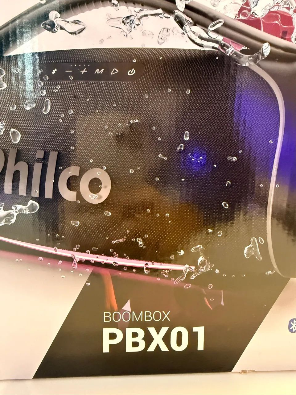 Caixa de som boombox philco lacrado - Foto 3