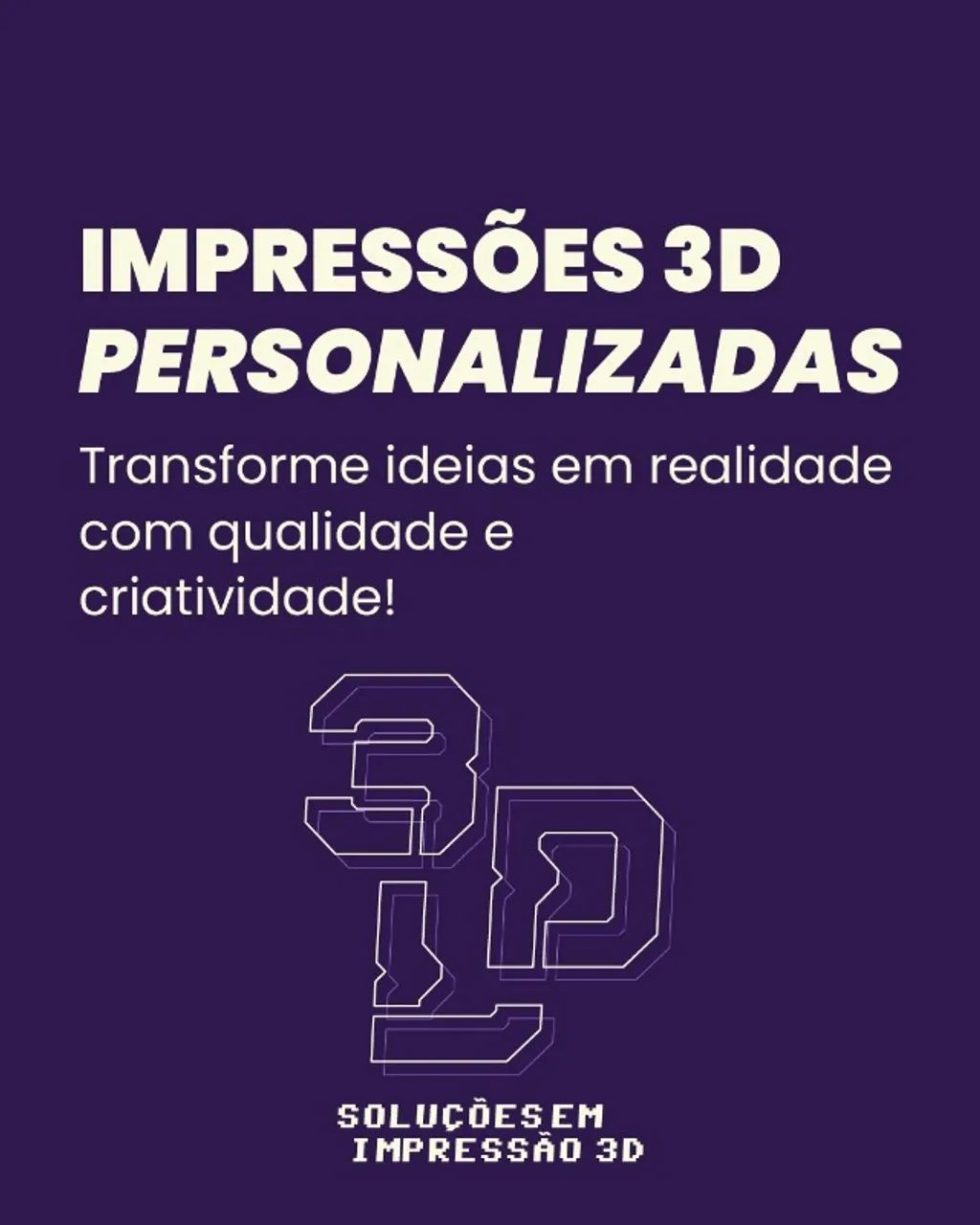 Impressões 3D Em geral