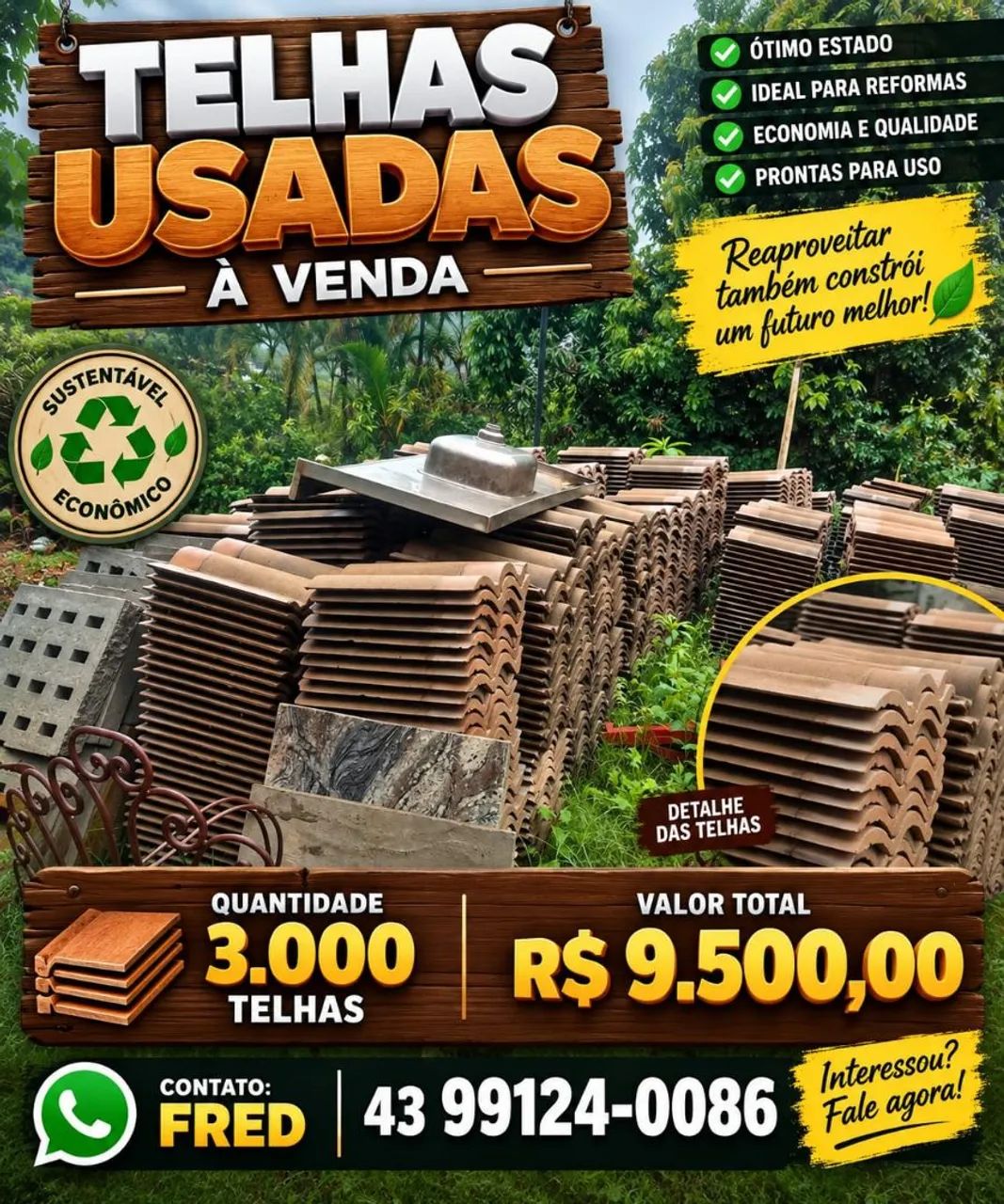 Telhas de  cimento - Foto 3