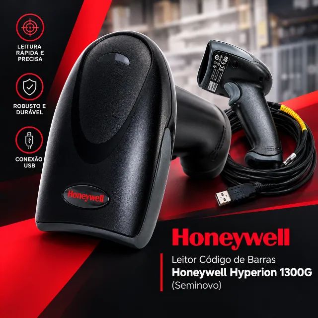 Leitor Código de Barras Honeywell Hyperion 1300G