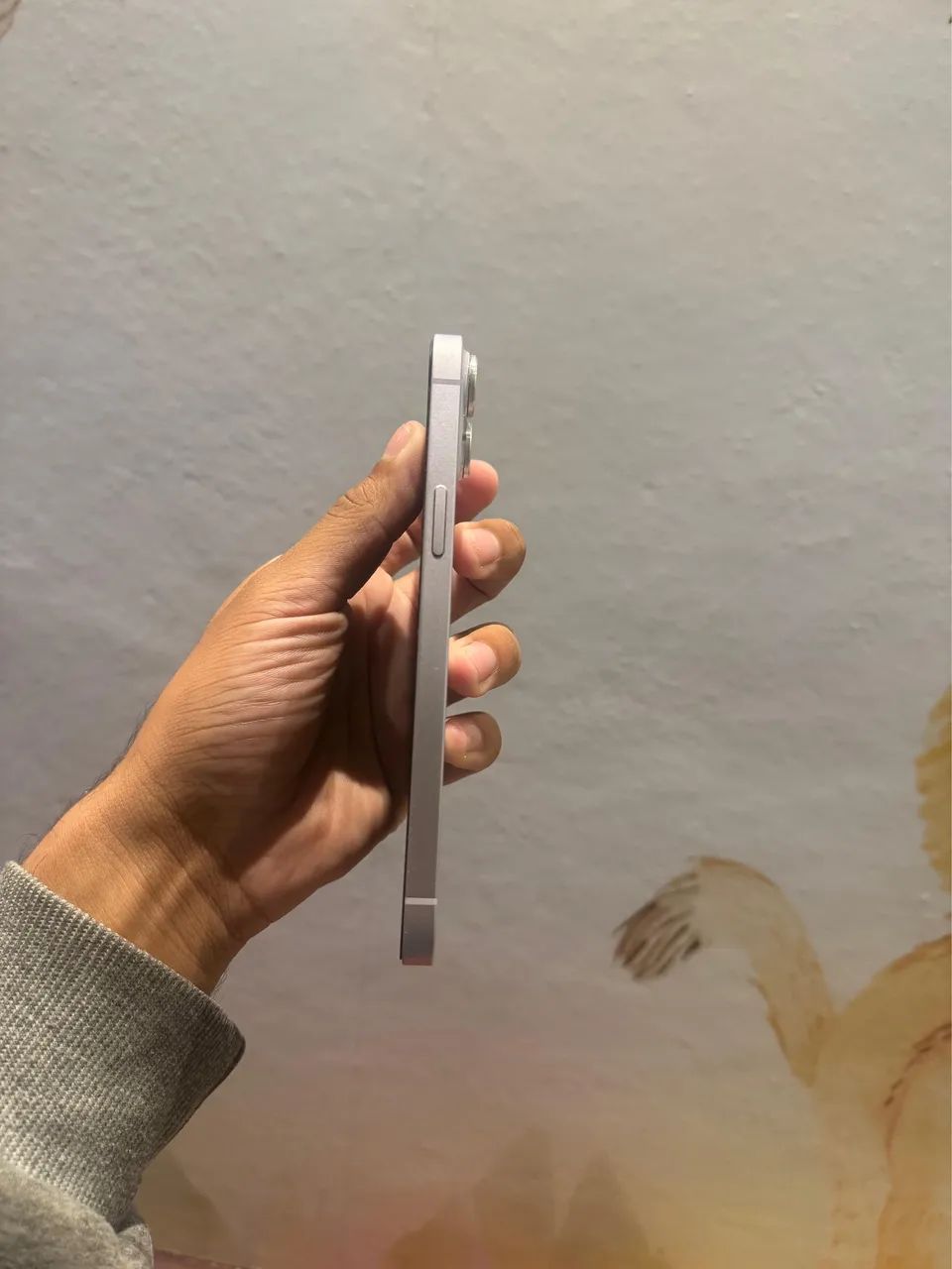 iPhone 14 Plus lilas 128GB possui caixa e nota fiscal - Foto 3