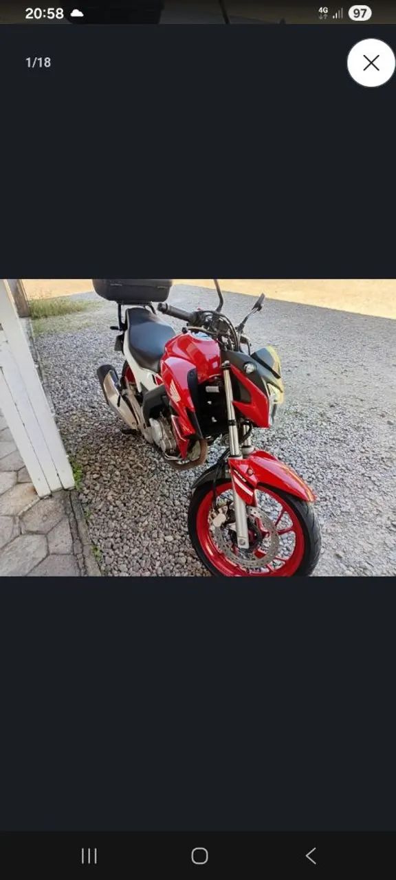 Cb twuister  freio abs 250 - Foto 3