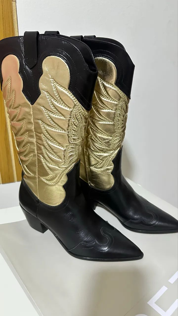 Bota western Arezzo Nova 34 - Foto 4