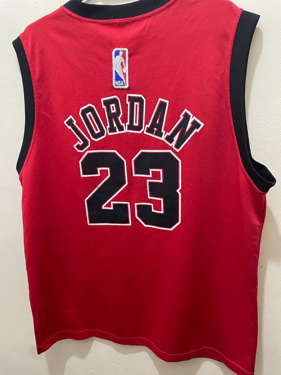 Regata Chicago Bulls Vermelha Estilo NBA - Tam. M - Foto 2