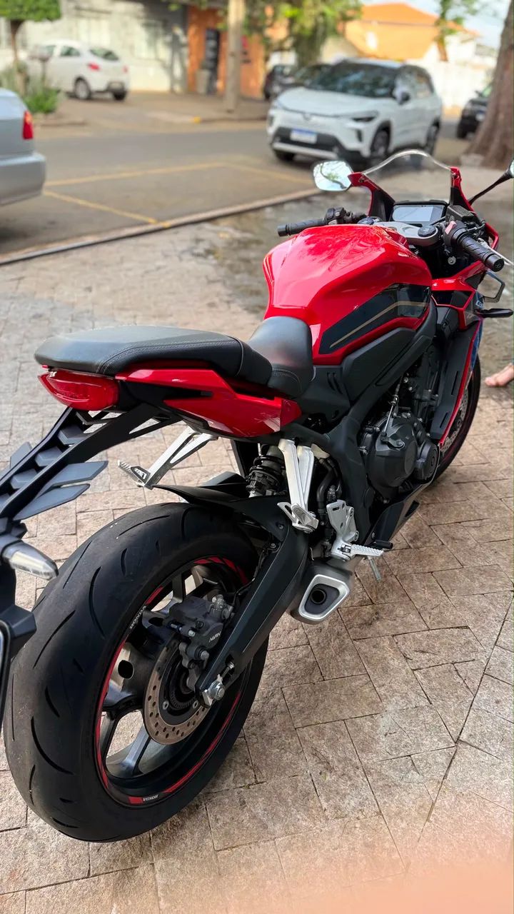 CBR 650R muito nova km baixa  - Foto 5
