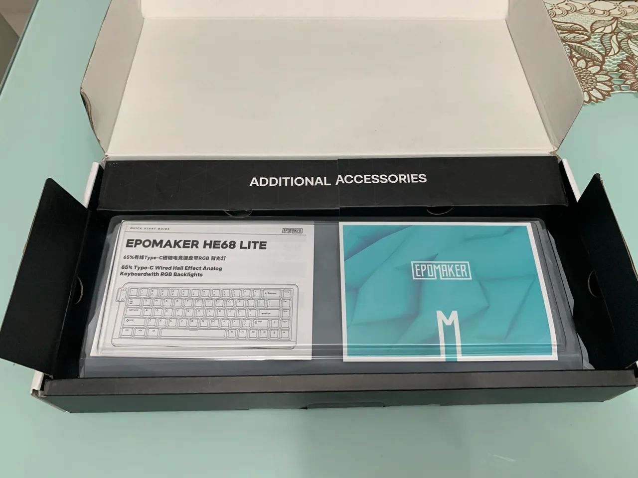 Teclado Magnético Epomaker H68 Lite + Acessórios - Foto 5