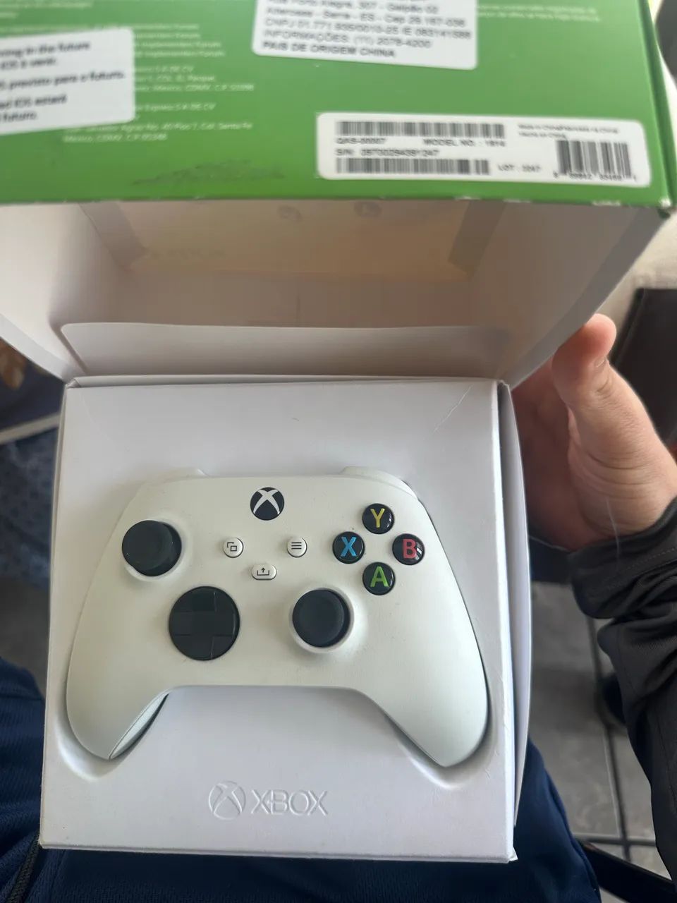 Controle Xbox robot white - Foto 3