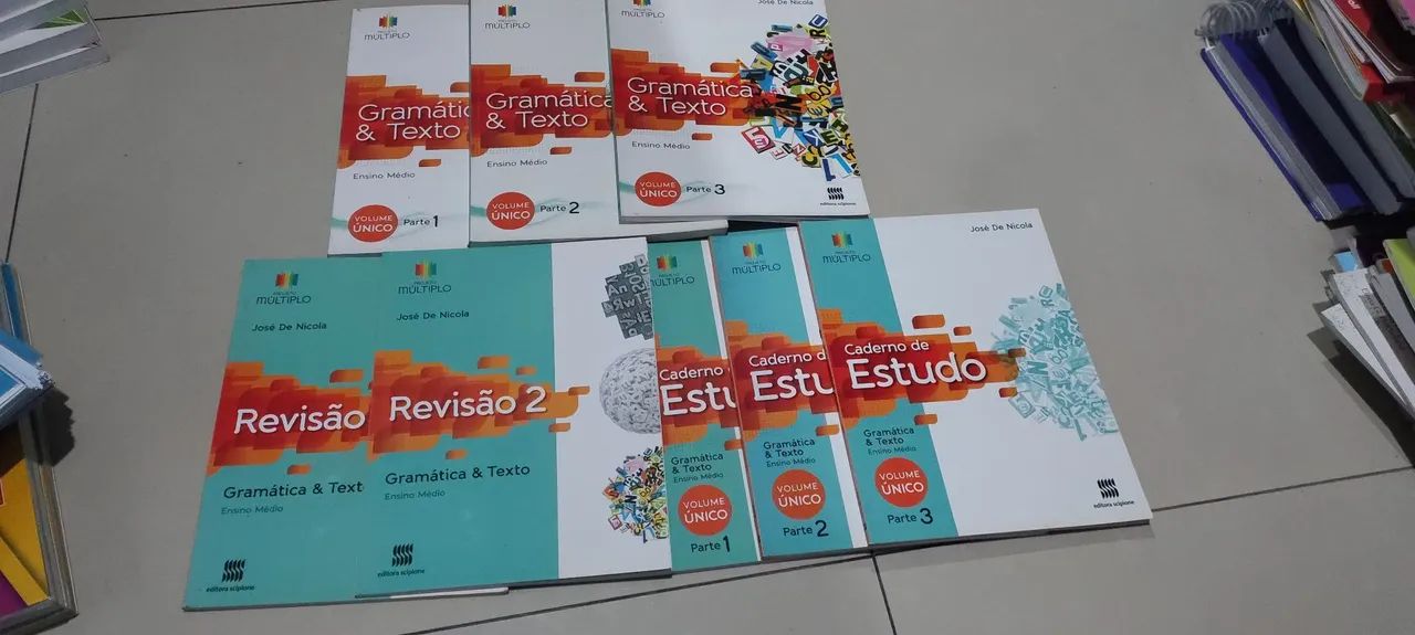 Gramática e Texto Projeto Múltiplo Volume Único 