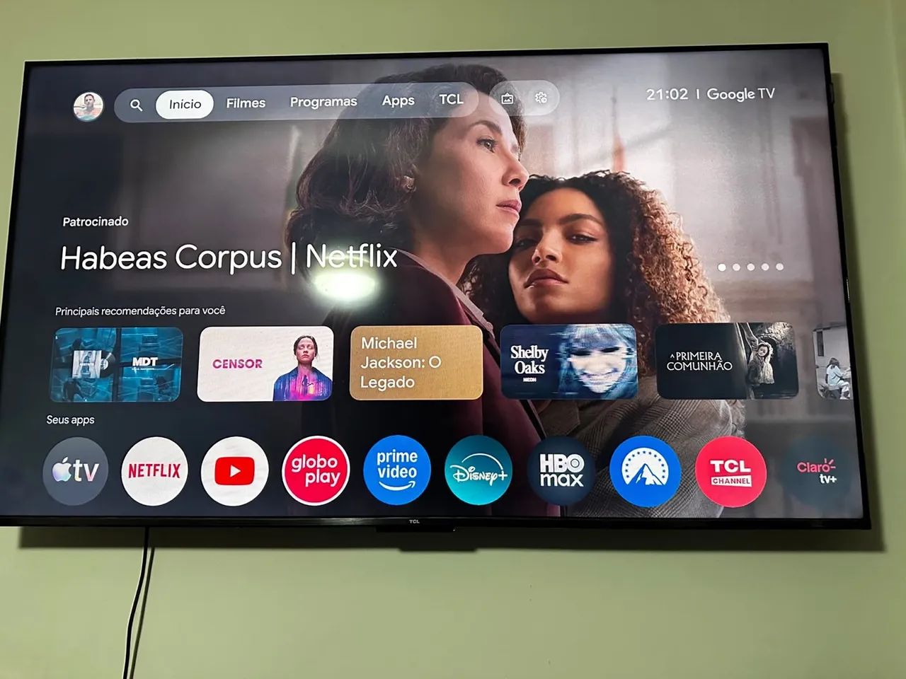Smart TV TCL 55 QLED 4k