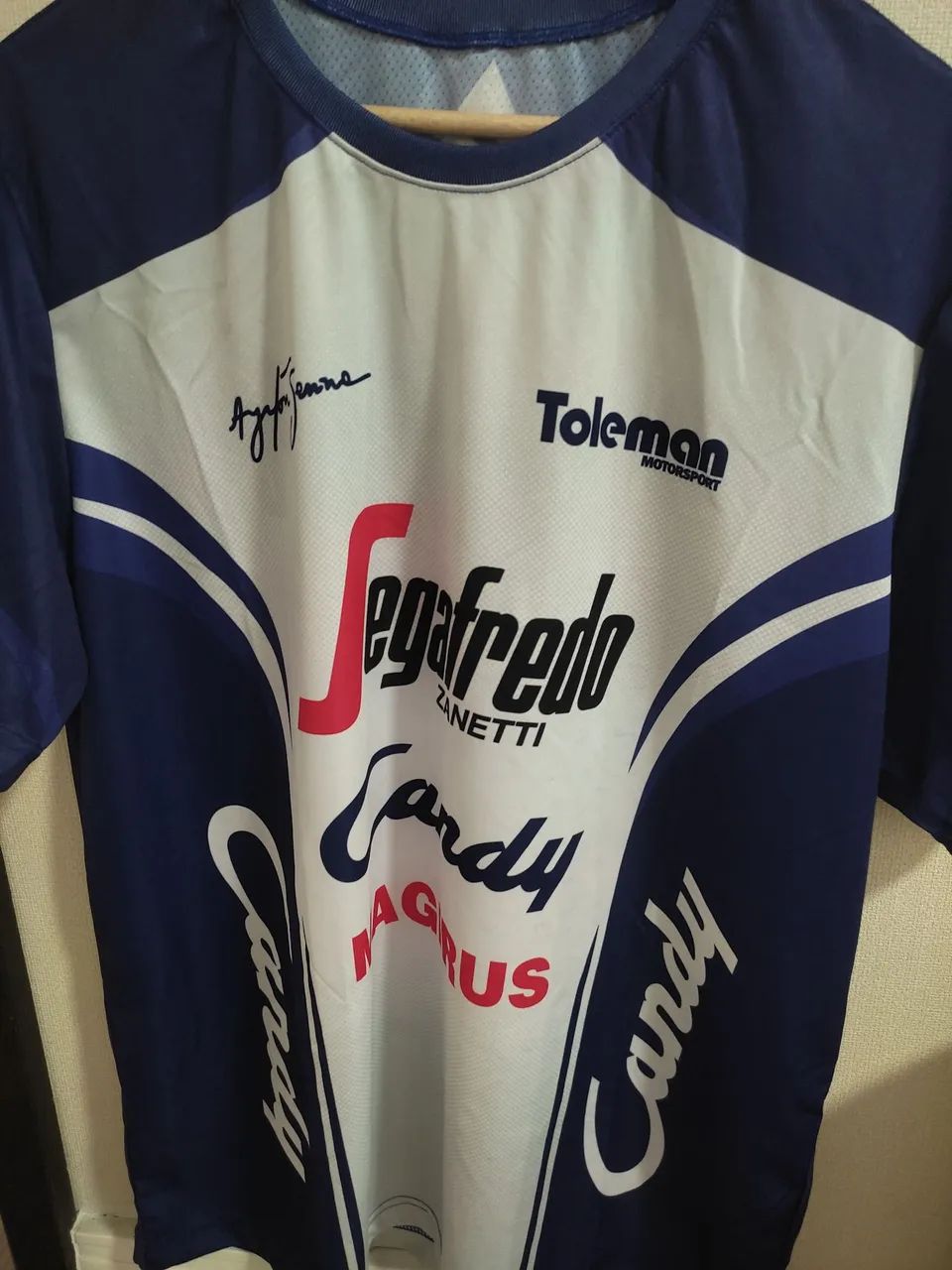 Camiseta Toleman Ayrton Senna - Foto 2