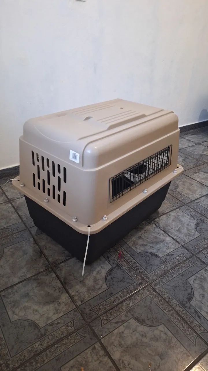 Caixa de transporte aéreo canina - Foto 5