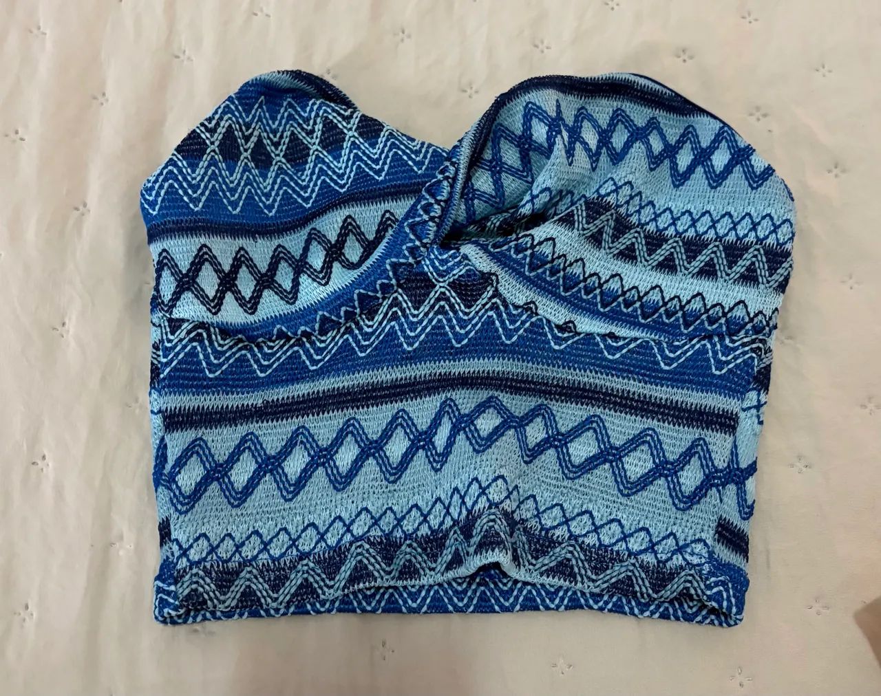 Blusa azul - Tamanho P - Foto 3