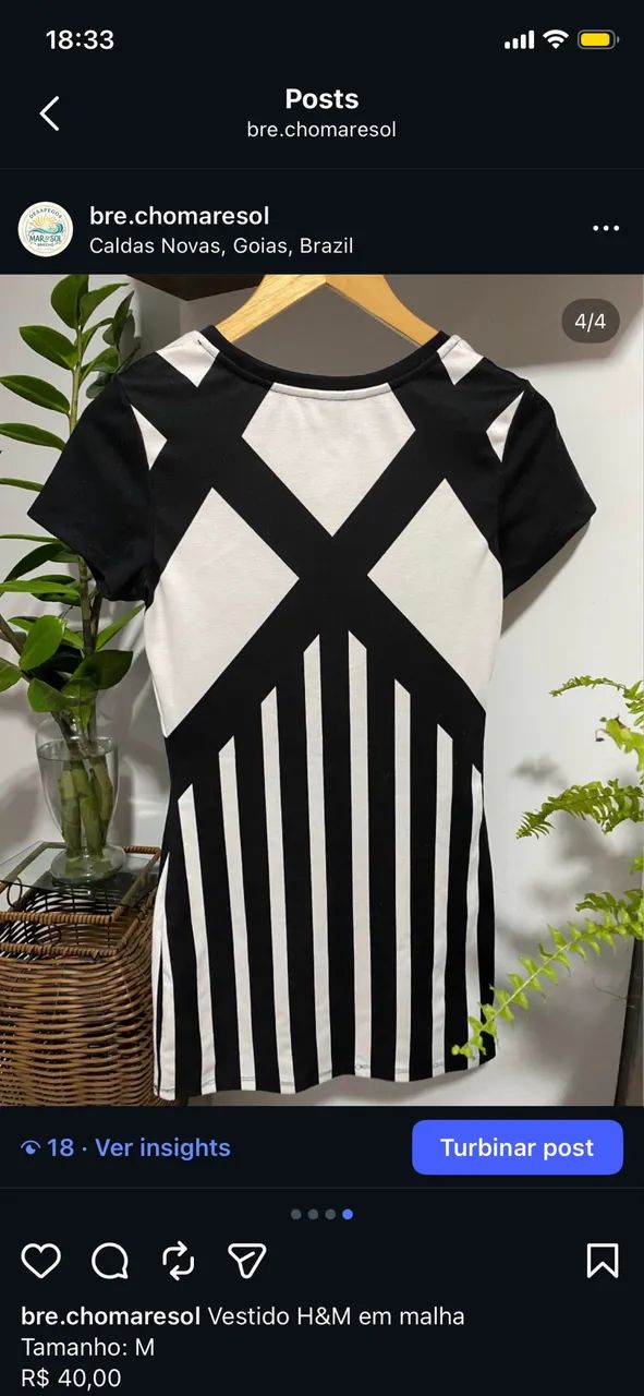 Vestido em malha H&M - Foto 4