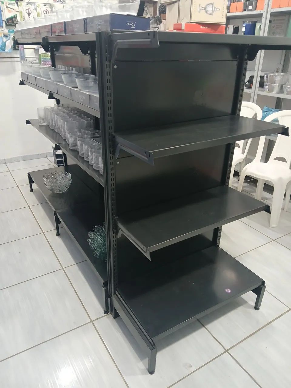 Prateleira Gondola de Centro Loja ou Comércio  - Foto 2