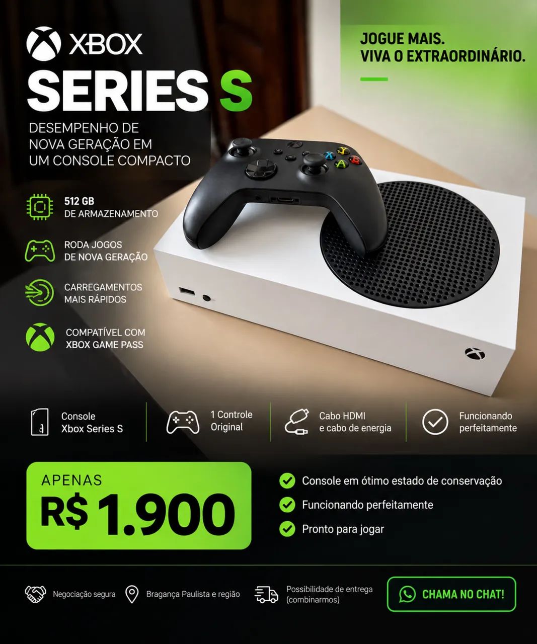 X Box Séries S 