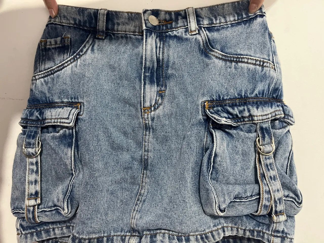 Saia jeans 