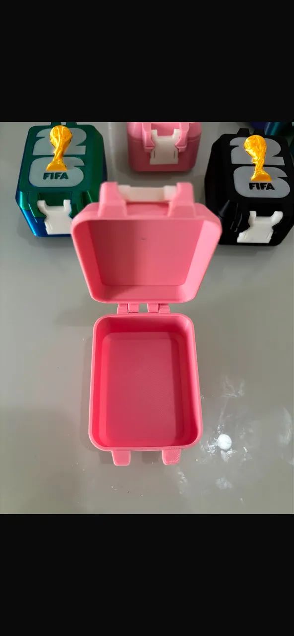 Caixa Para Figurinha da Copa  - Foto 5