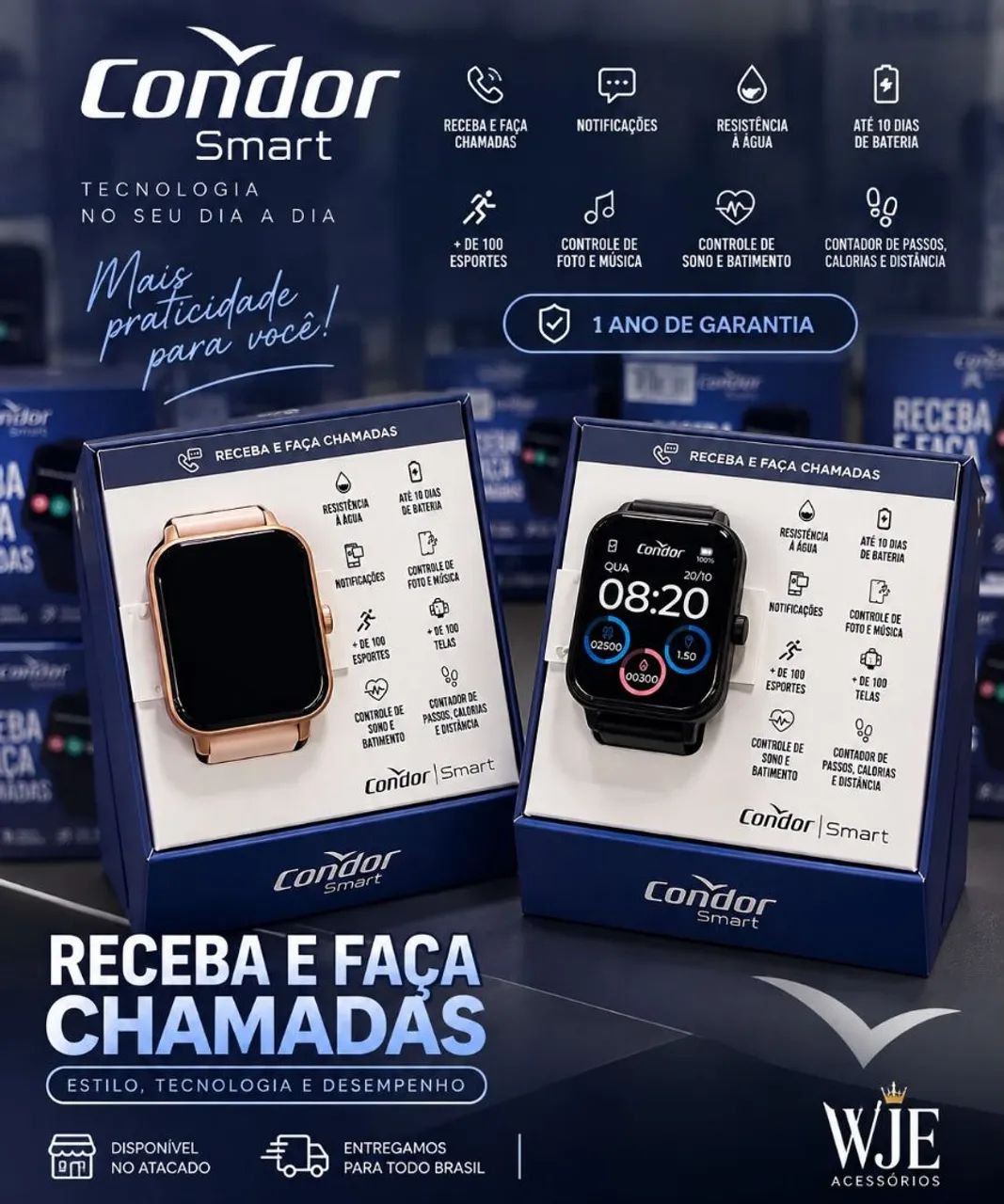 Relógio Condor Smart - Foto 2