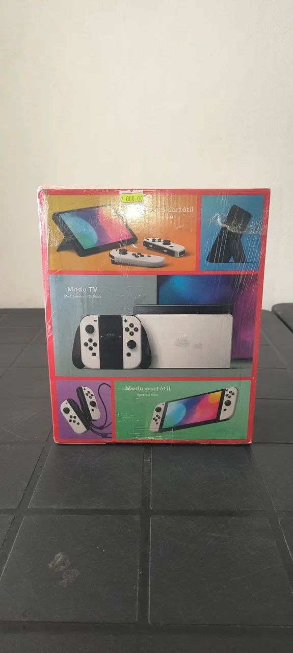 Nintendo Switch OLED na caixa  - Foto 2