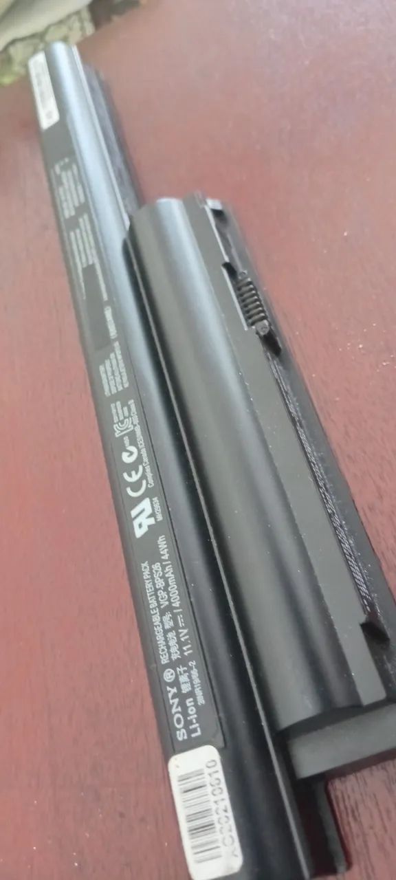 Bateria Notebook Sony Vaio!!  Nova!! - Foto 2