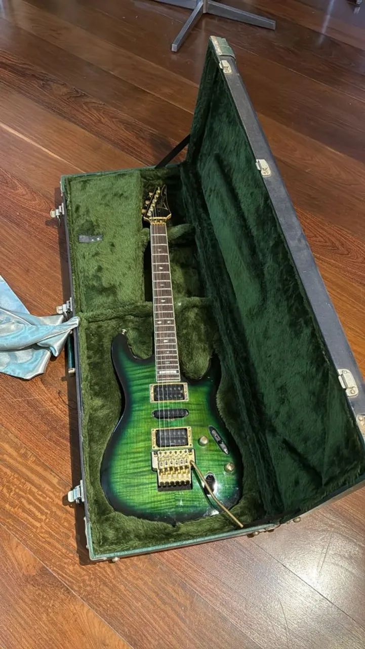 Ibanez S540FM 日本製 Custom Made グリーン フレイム Ibanez S540 Fm Custom Made Japan Prestige Premium Gibson Prs