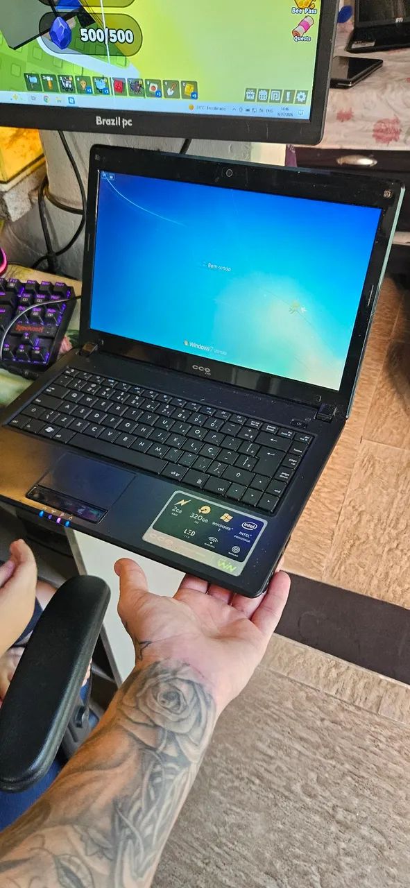 3 notebook para retirada de peças  - Foto 2