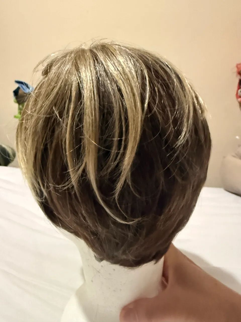 Vendo peruca curta na loja HD MAKE HAIR , praticamente nova .  - Foto 3