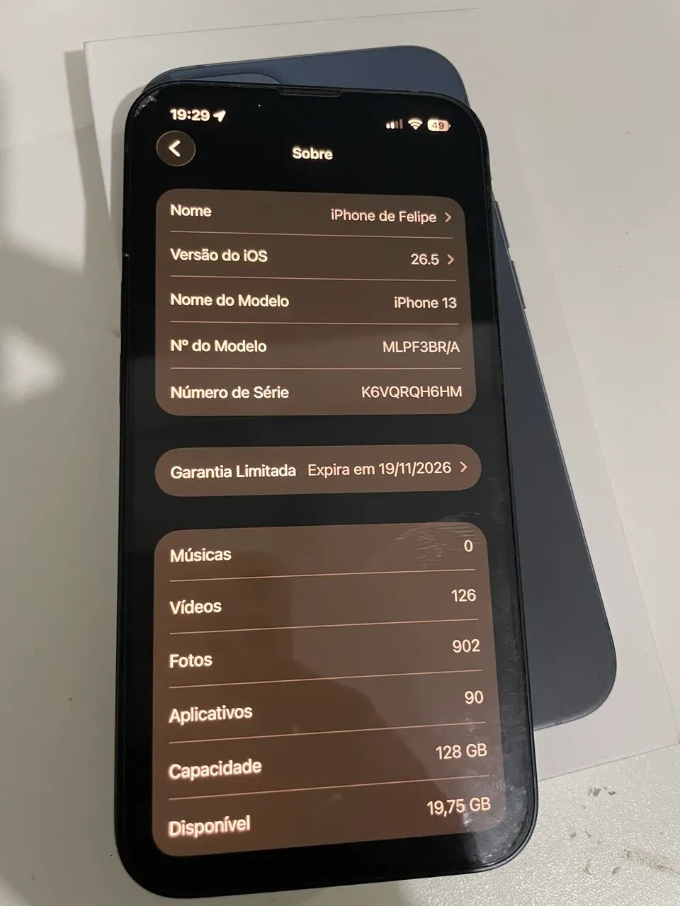 iPhone 13 128gb Garantia Apple  - Foto 5
