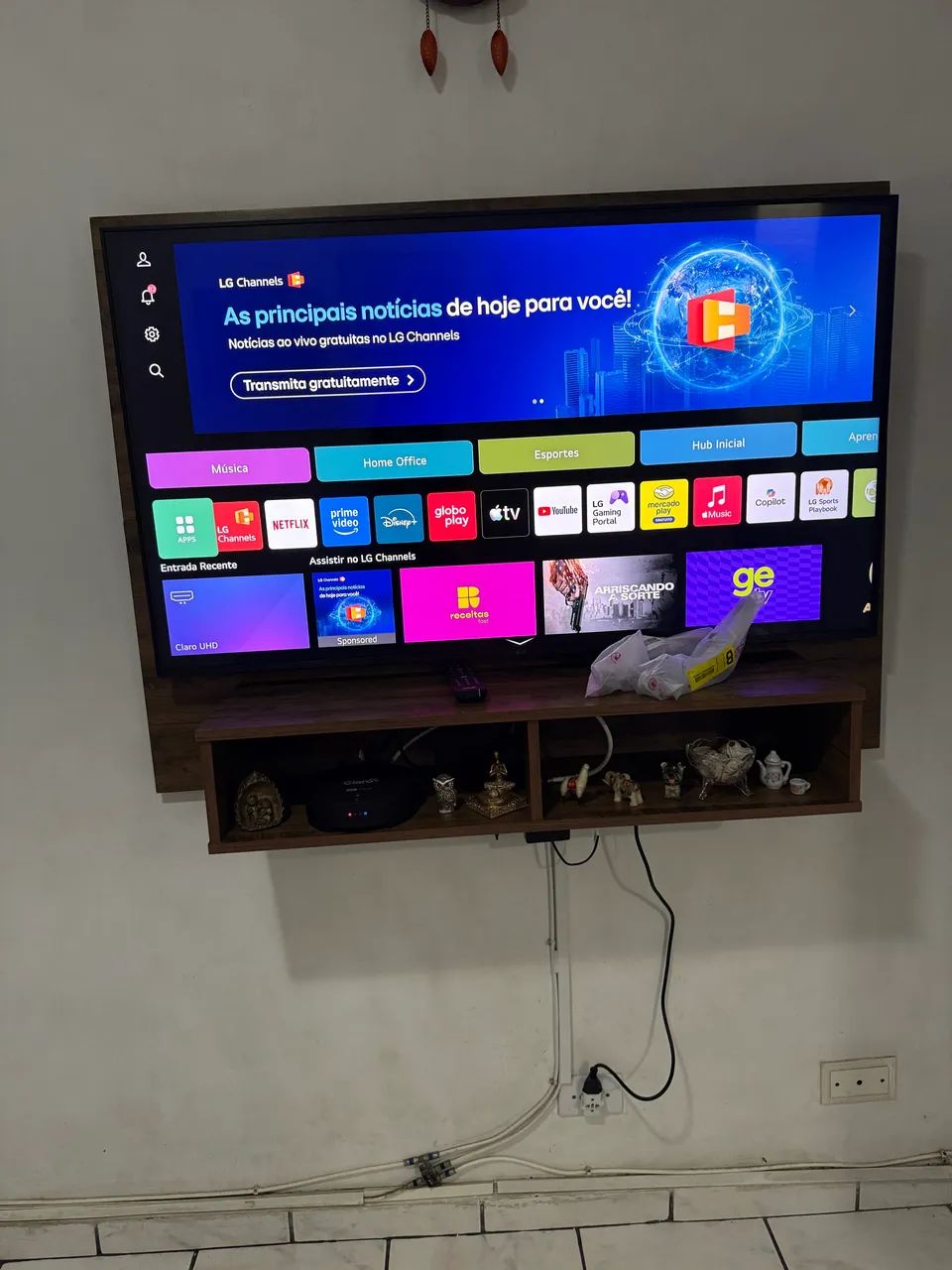 ? Smart TV LG 65? 4K UHD com webOS - Excelente estado - Foto 2