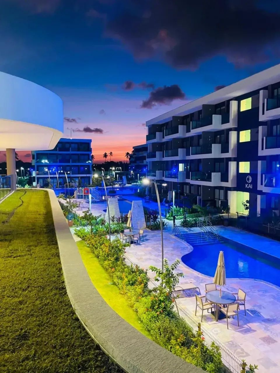 MURO ALTO - Flat mobiliado com 28 m² 1 suíte, lazer com piscina - Foto 11