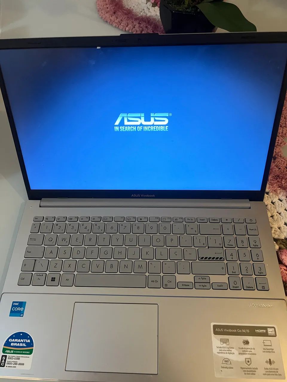 Notebook Asus Vivobook GO 15 Perfeito Estado