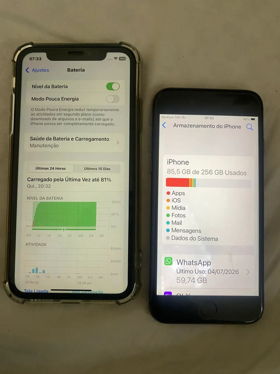 iPhone XR é 8 preto - Foto 3