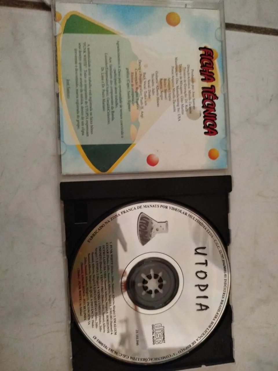CD Utopia dos Mamonas  Edição Histórica - Foto 3
