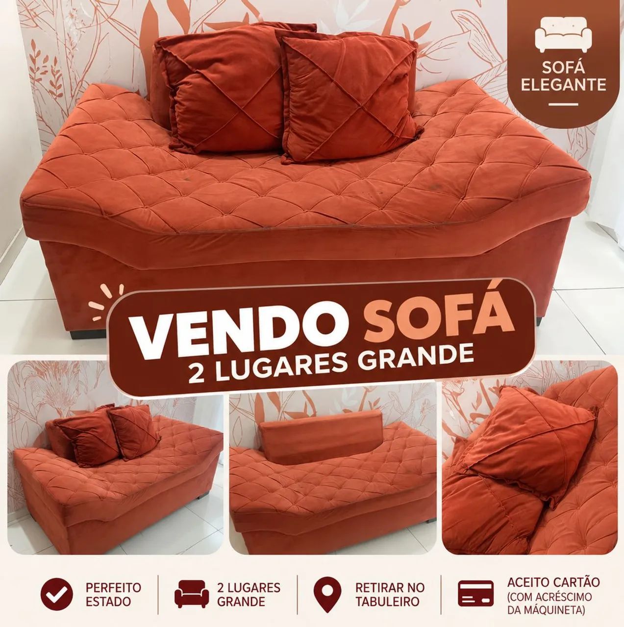 SOFÁ MODERNO 