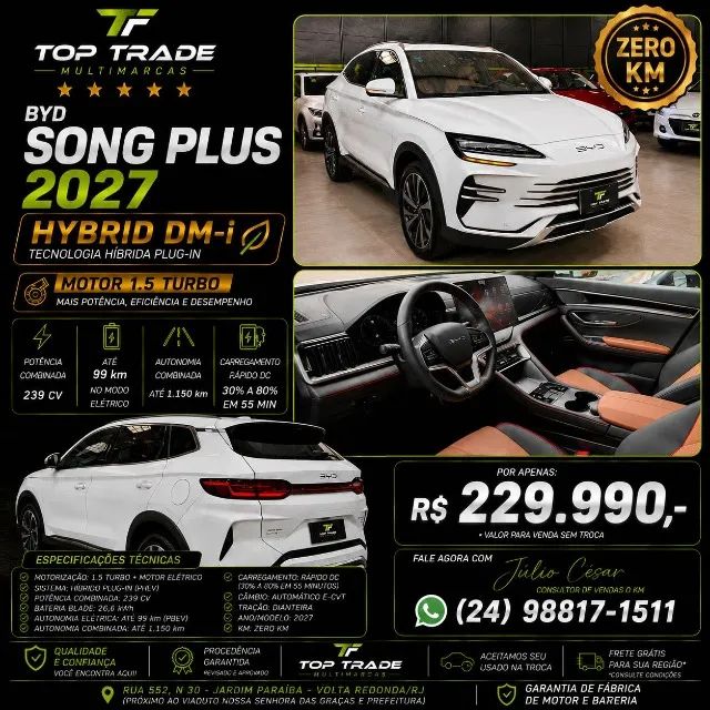 BYD Song Plus 2027
