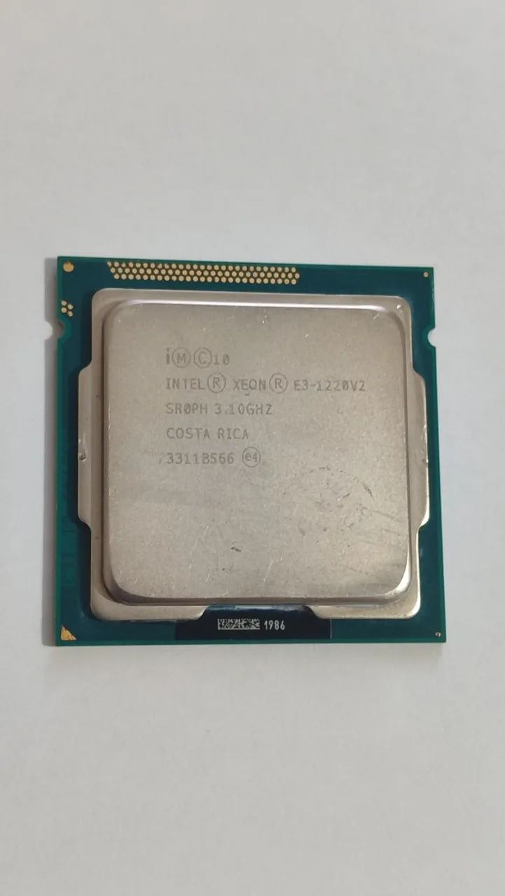 Processador INTEL XEON E3 1220 V2 LGA 1155 DDR3.