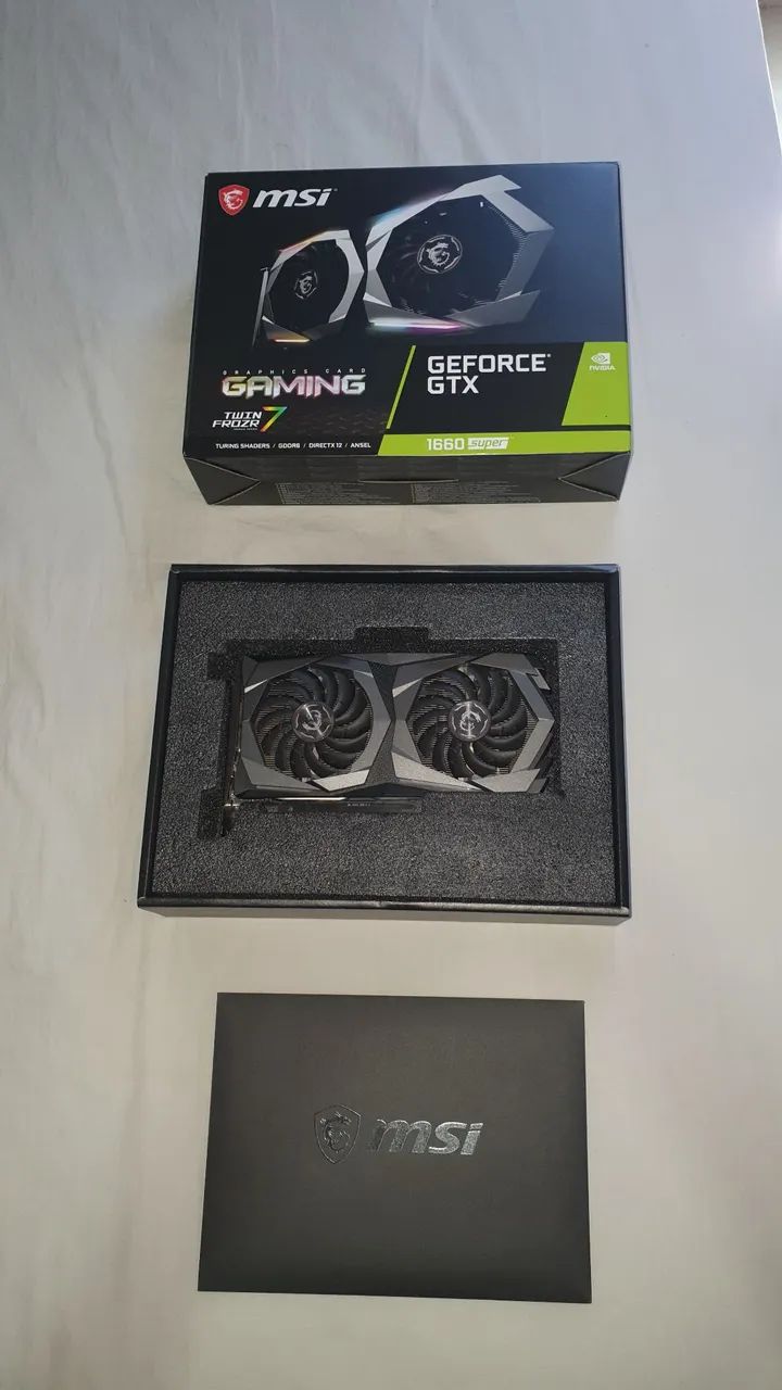 Placa de video GTX 1660 Super MSI 6gb - Foto 2