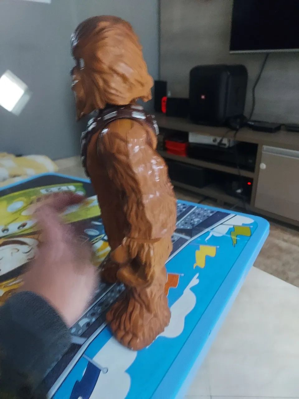 Chewbacca boneco star wars usado. 26cm.  - Foto 2