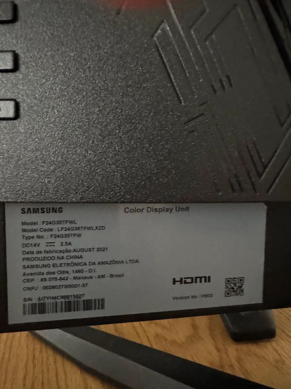 2 Monitores Samsung G3 24 polegadas FHD 144Hz - Foto 3