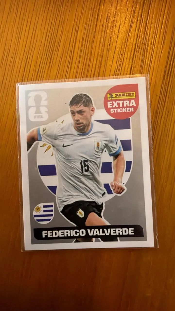 FIGURINHA LEGEND DEDERICO VALVERDE PRATA