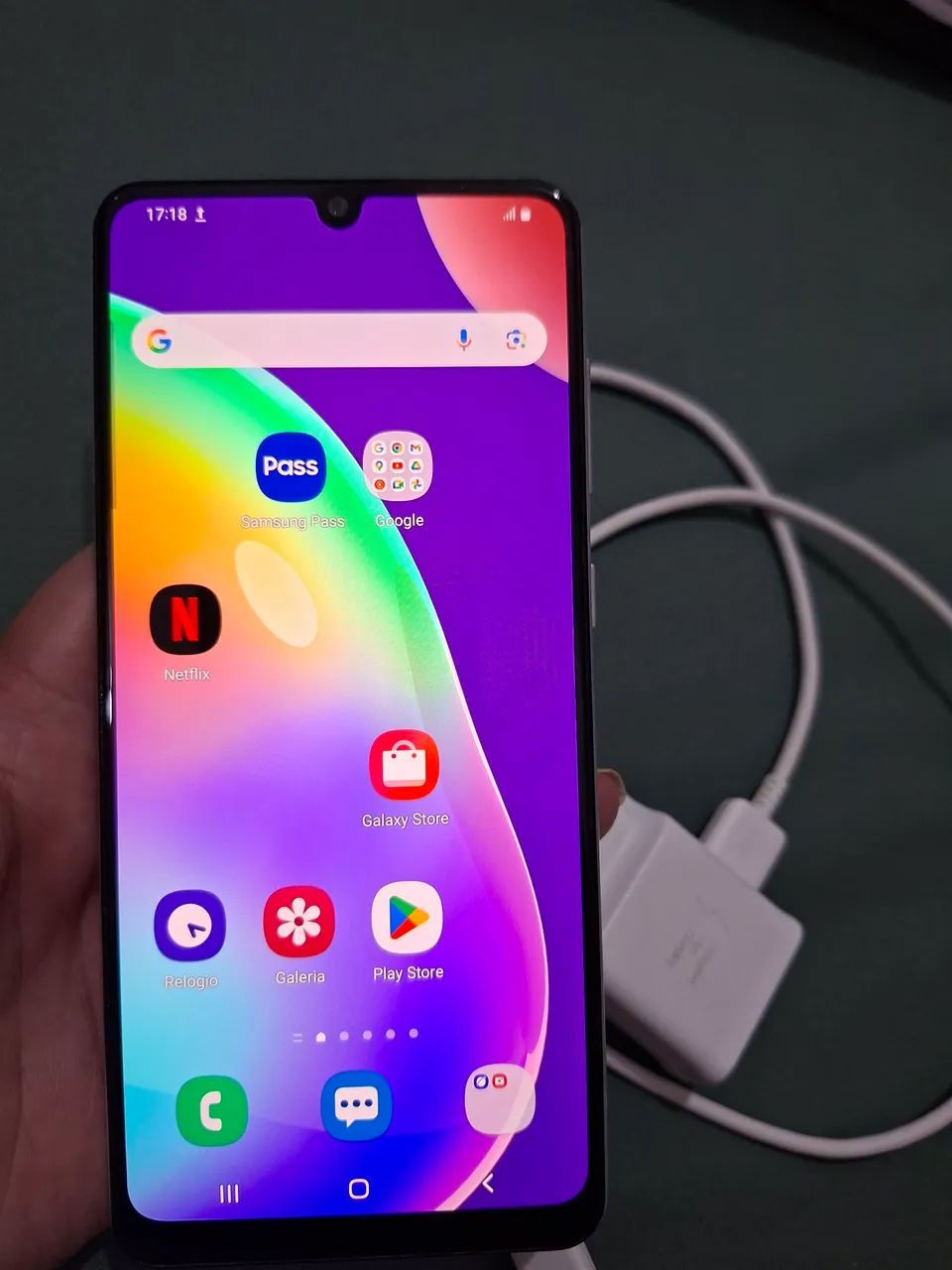 Samsung A31 original Branco 128gb - Foto 2