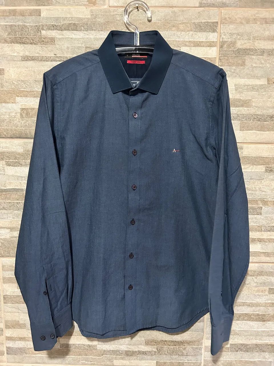 Camisa casual azul Aramis G